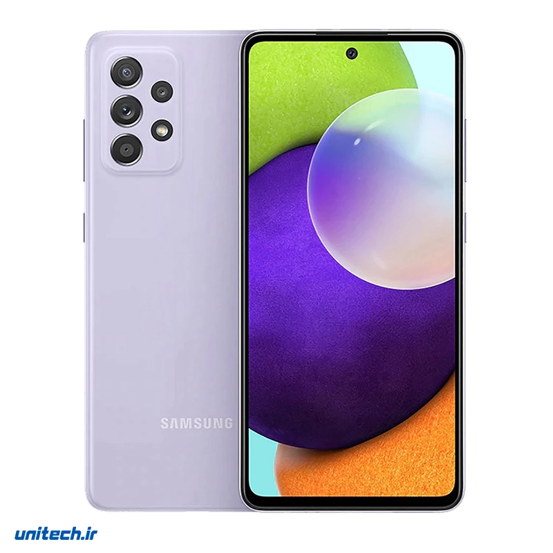 گوشی موبایل سامسونگ مدل A52 SMA525FDS دو سیم‌کارت ظرفیت 256 گیگابایت و رم 6 گیگابایت